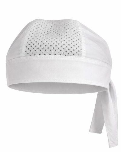 Alternative view of Aşçı Bonesi Fileli – Profesyonel Mutfak Beyaz Şef Bandanası Erkek/Bayan