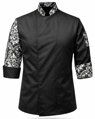 Desenli Aşçı Ceketi